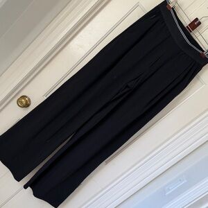 Athleta Women's Black Stratosphere Wide Leg Pants - S Tall